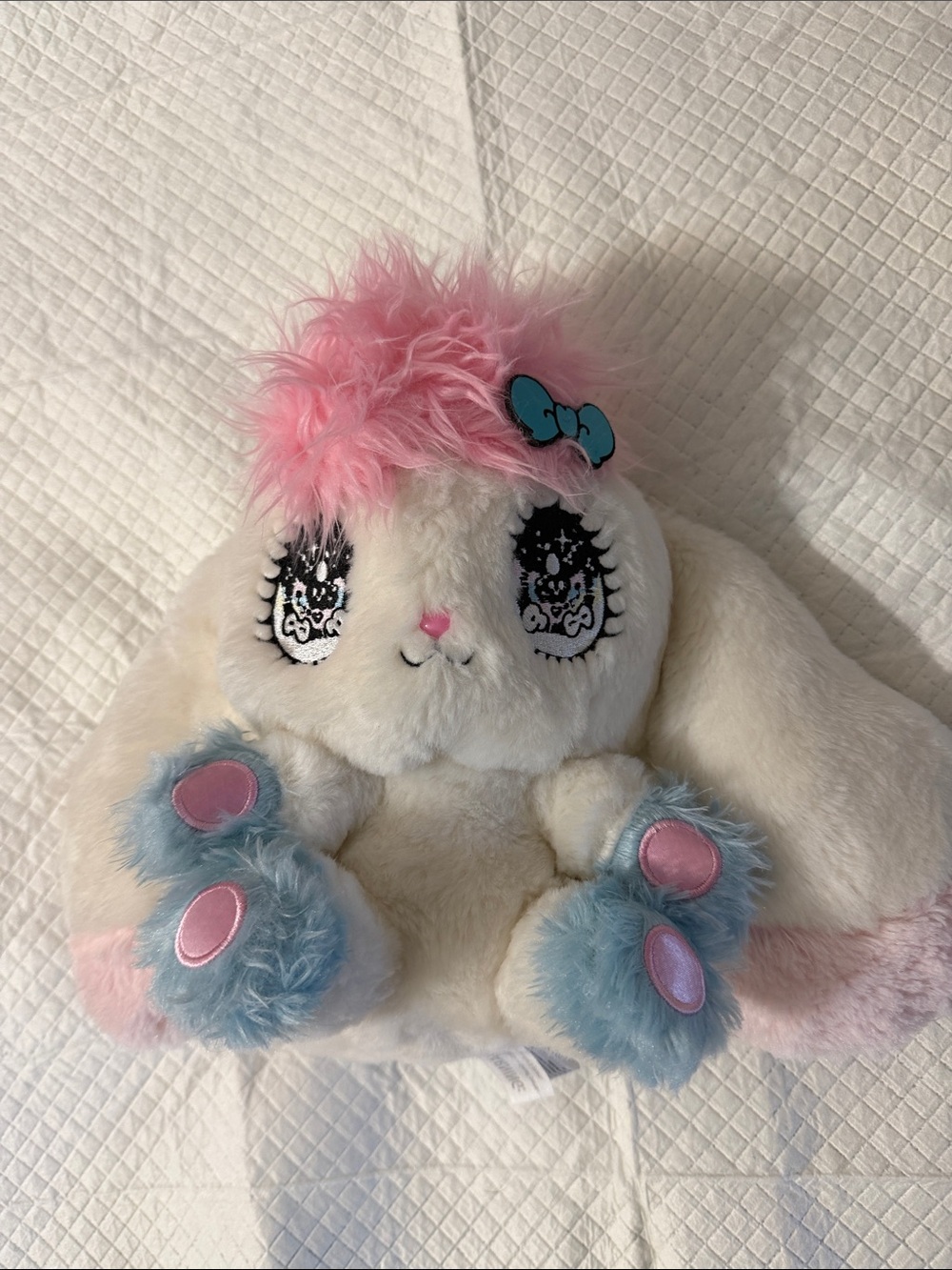 Peropero sparkles plush bunny
